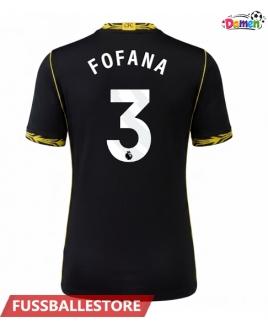 Günstige Chelsea Wesley Fofana #3 Auswärtstrikot Damen 2026-27 Kurzarm